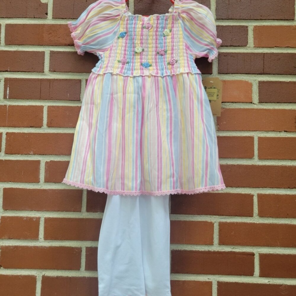 Forever Me - 2-piece Shirt & Pants Set - Girls Size 5 - NWT